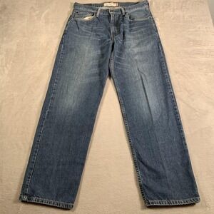 VTG Levis 550 Jeans Mens 34x32 Blue Denim Relaxed Tapered Leg Cotton Medium Wash